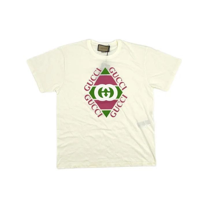 Gucci Gucci Gucci Logo Print Round Neck T-Shirt -2506 Size US L / EU 52-54 / 3 - 2 Thumbnail