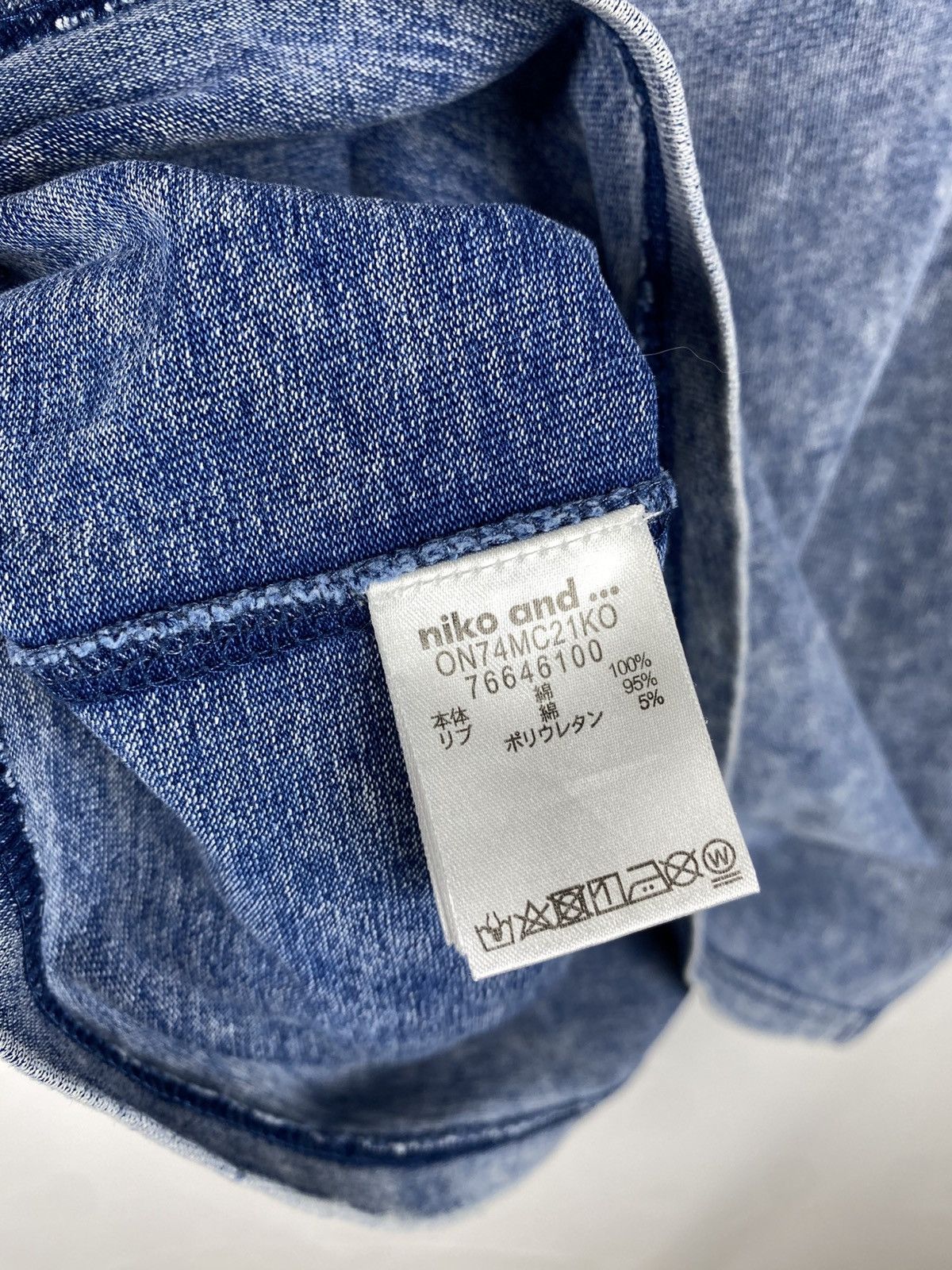 Japanese Brand Niko And … Sweatshirt Garment Dyed Men size 3 Size US L / EU 52-54 / 3 - 7 Thumbnail