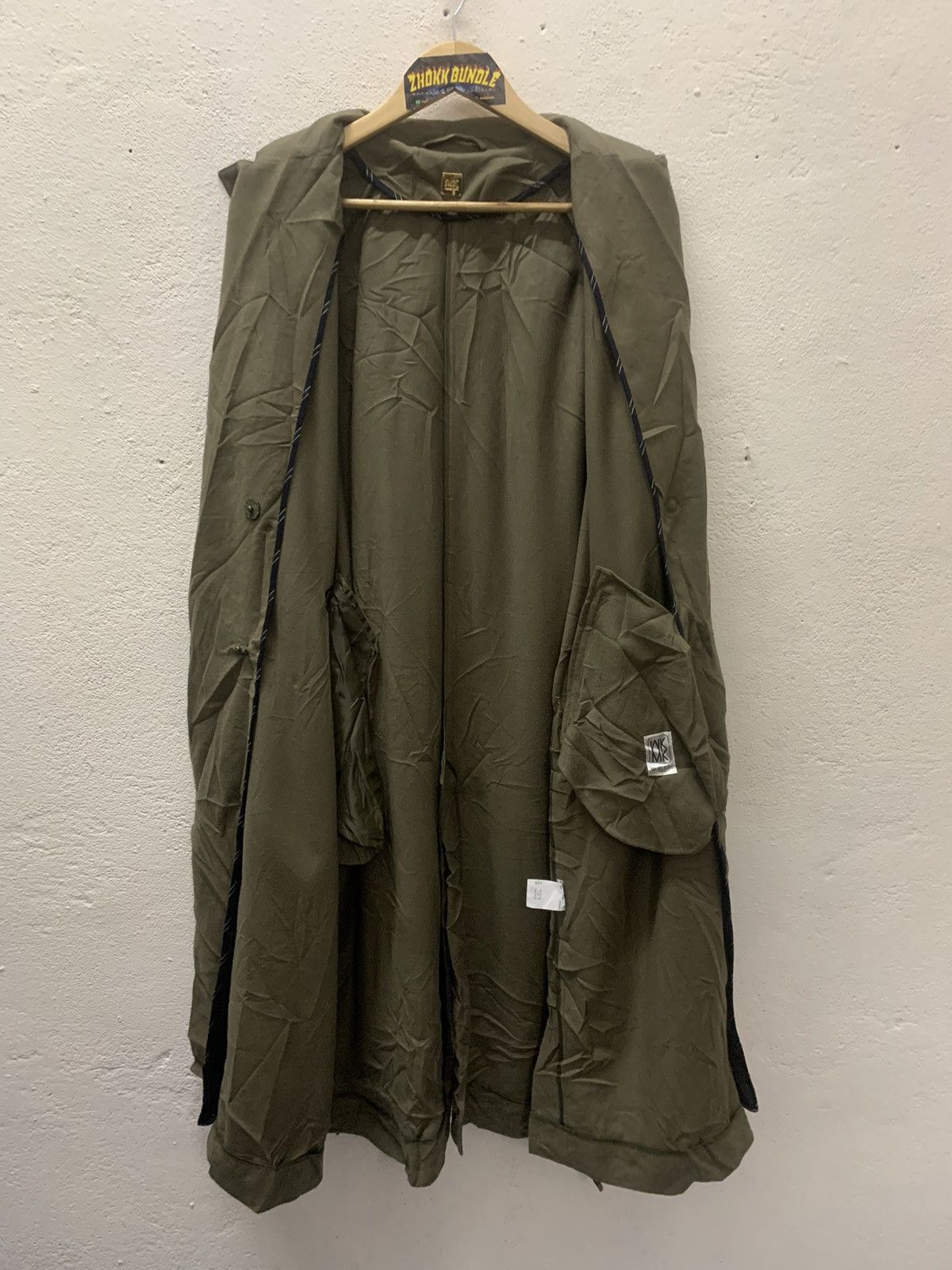 Japanese Brand × Michel Klein Vintage Michel Klien Trench Coat Jacket Size US M / EU 48-50 / 2 - 4 Thumbnail