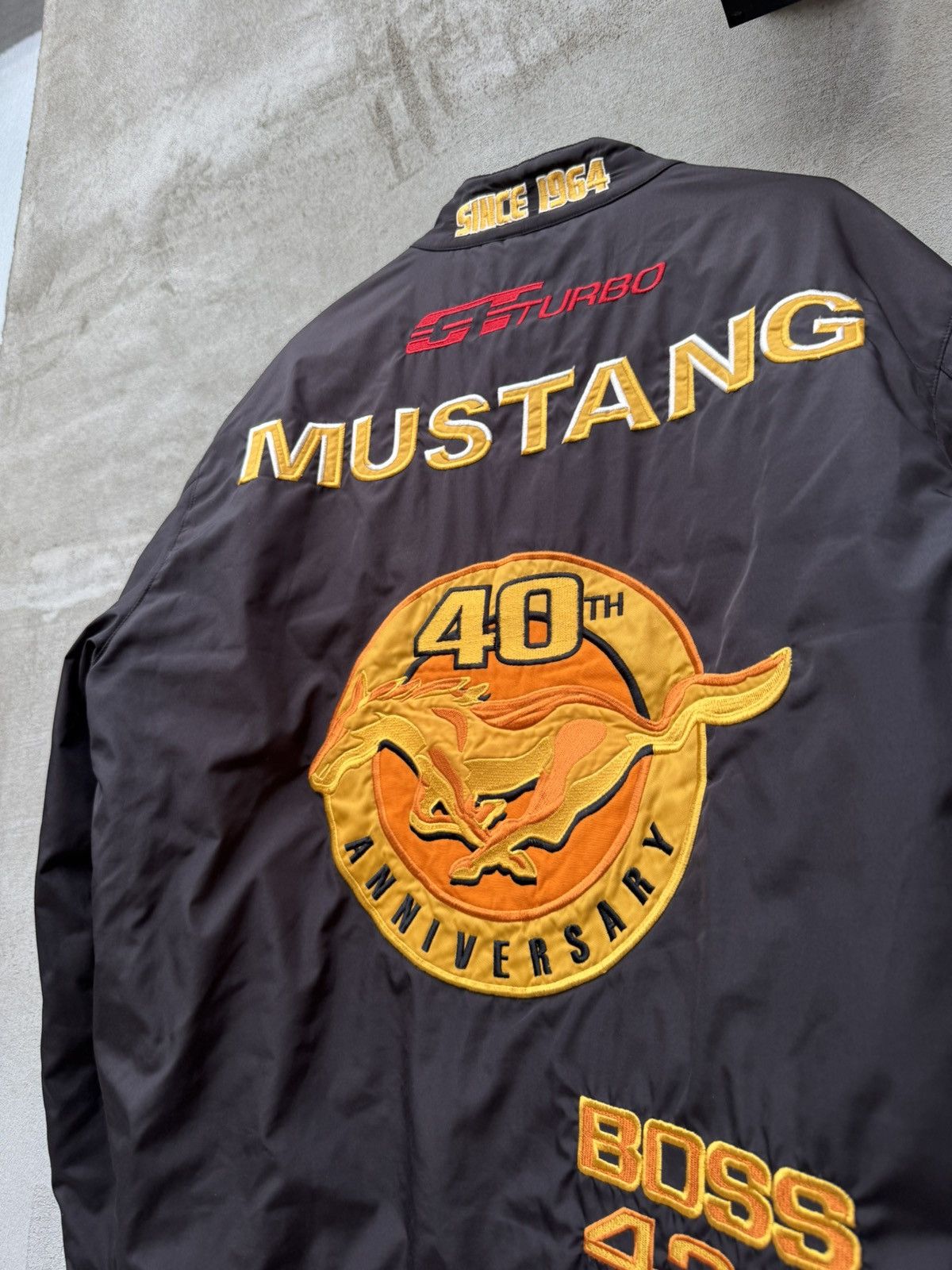 JH Design ARCHIVAL! 🏇Ford Mustang 40TH Anniversary Limited Jacket Size US L / EU 52-54 / 3 - 6 Thumbnail