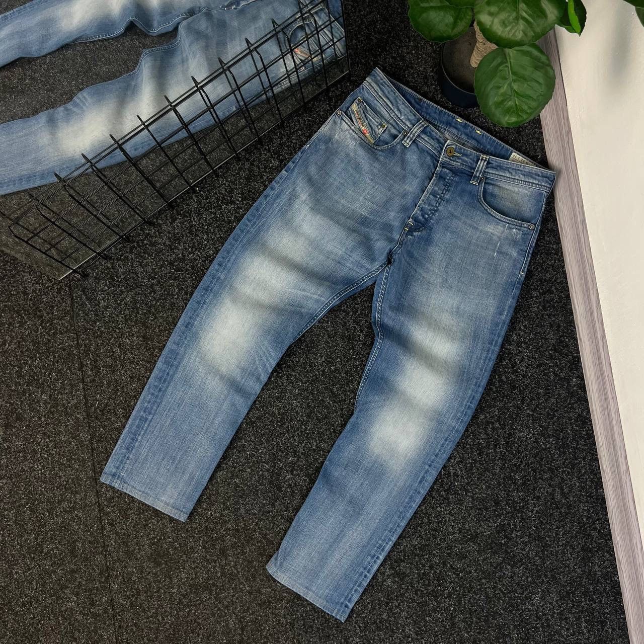Diesel Diesel denim jeans stretch pants luxury style slim old money Size US 31 - 2 Thumbnail