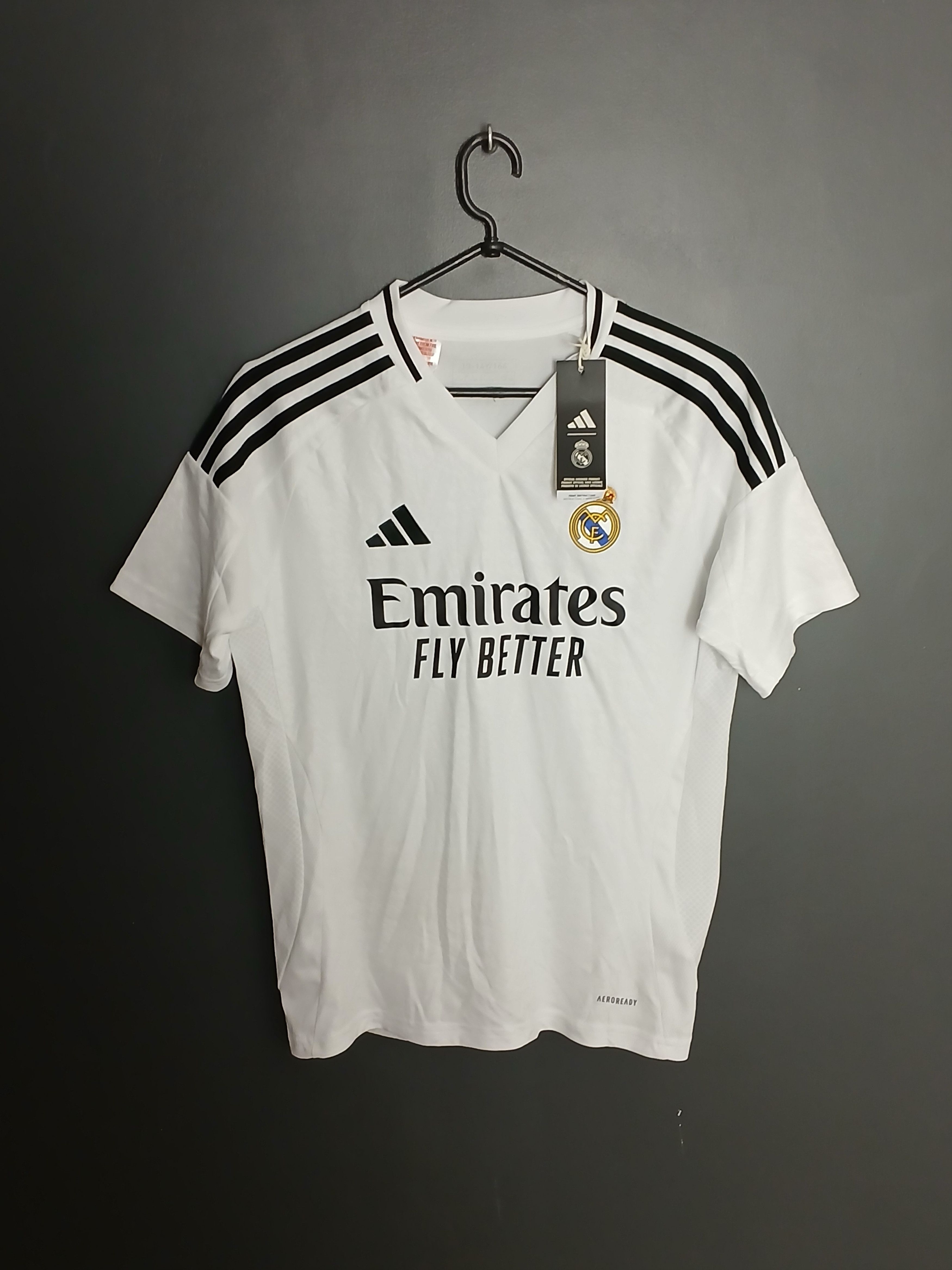 Adidas KIDS New Real Madrid 24/25 Home Football Jersey T-Shirt Size US S / EU 44-46 / 1 - 1 Thumbnail