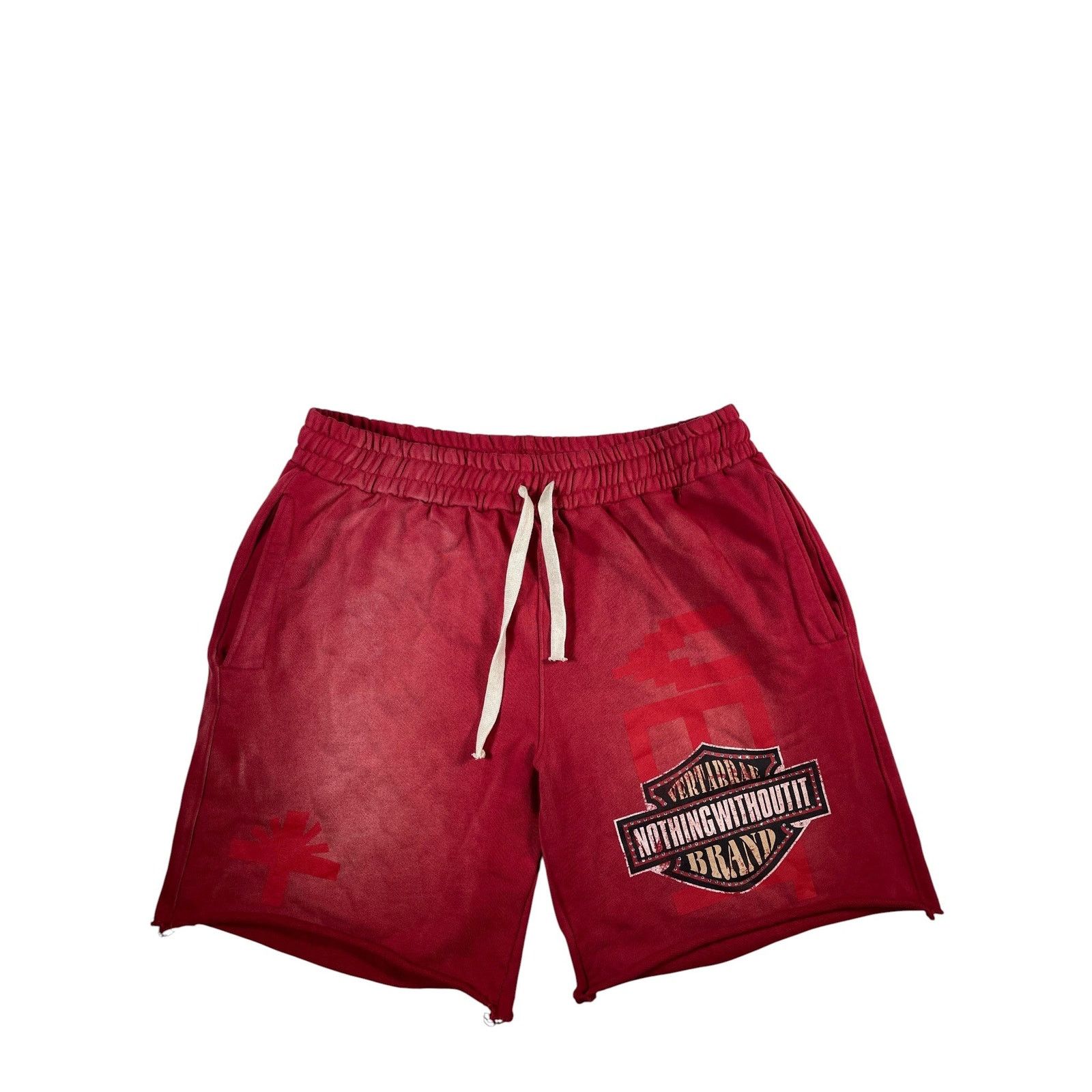 Vertabrae Vertabrae 'Harley Davidson' Red Shorts Size US 36 / EU 52 - 1 Thumbnail