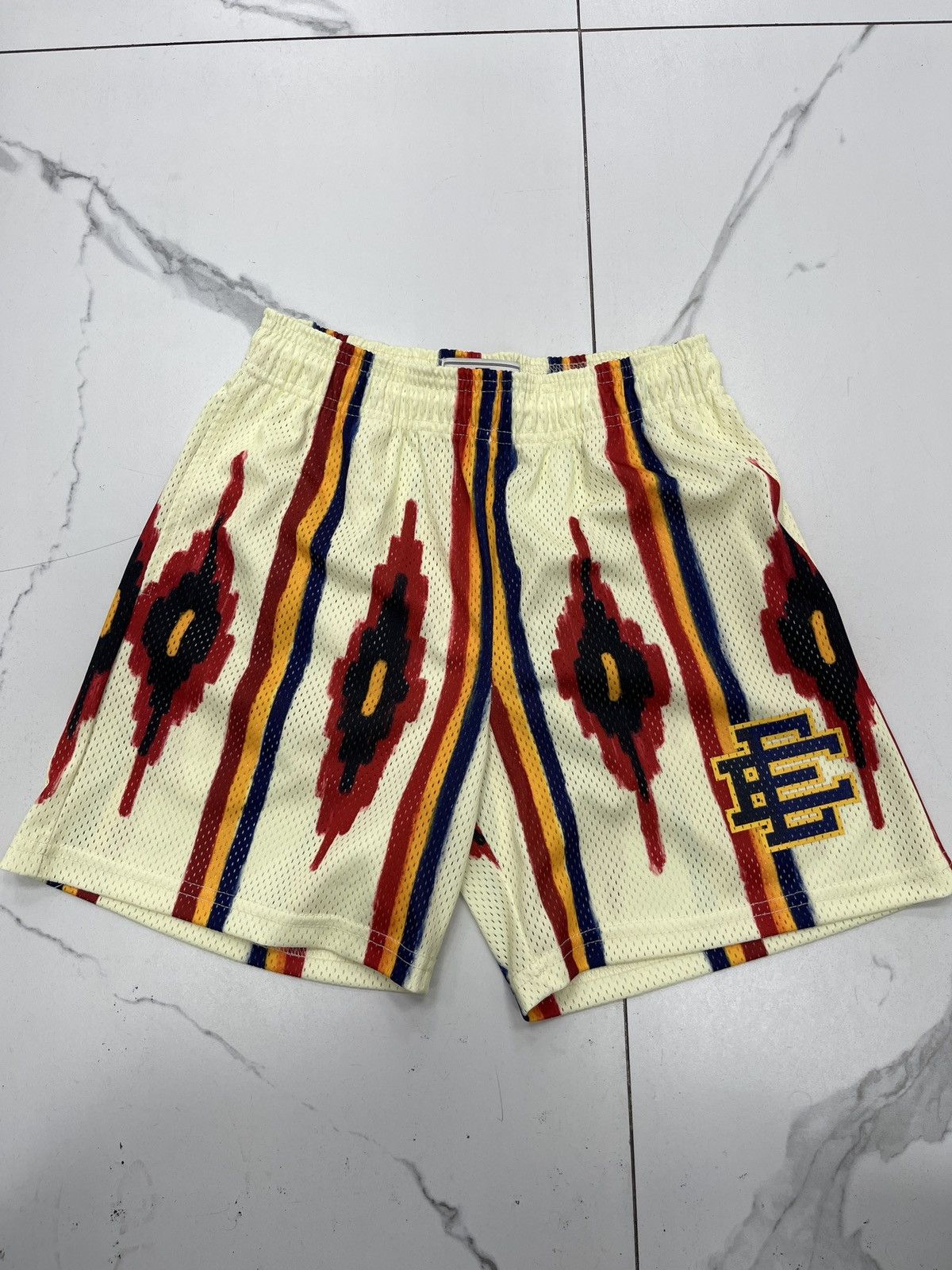 Eric Emanuel Eric Emanuel EE Basic Short "Western Print/Navy" Size US 30 / EU 46 - 1 Thumbnail