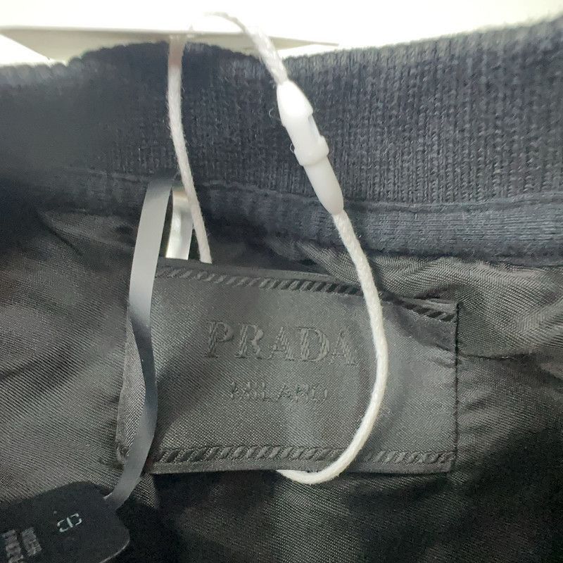 Prada Prada Black Logo Knit Long Sleeve Sweatshirt-2506 Size US S / EU 44-46 / 1 - 3 Thumbnail