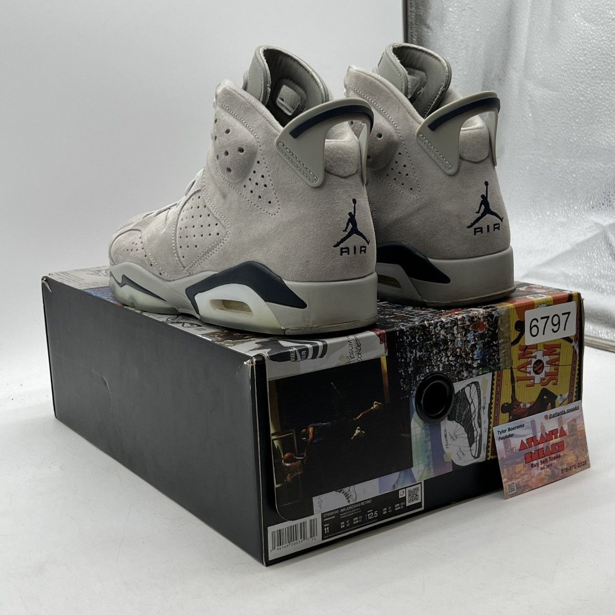 Jordan Brand Air Jordan 6 Georgetown Size US 11 / EU 44 - 4 Thumbnail