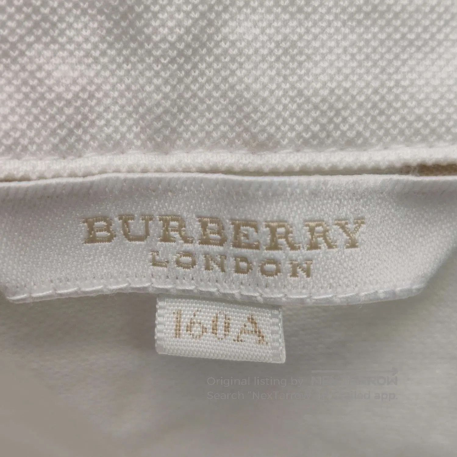 Burberry London Color-Block Striped Polo T-Shirt .