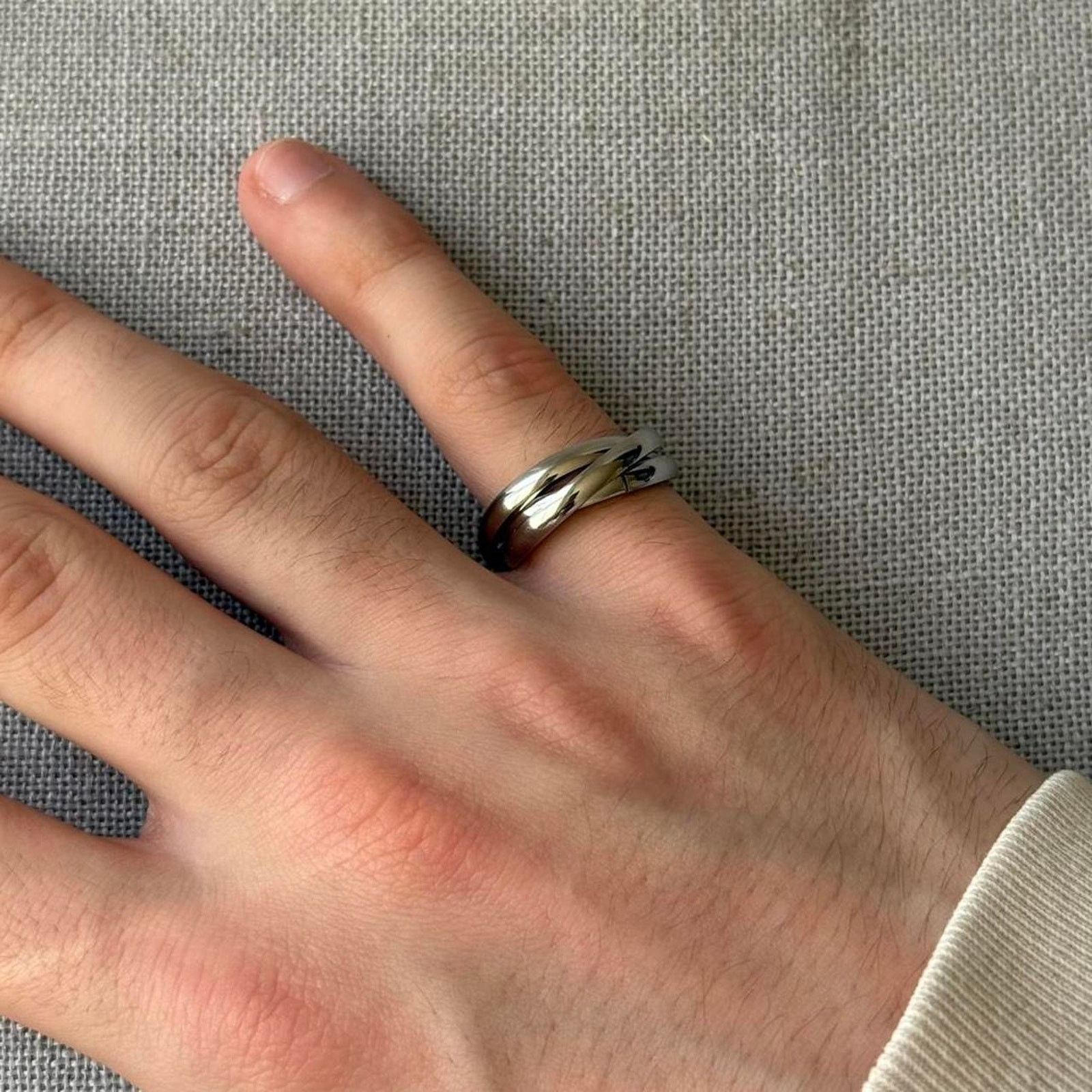 Other Silver triple layered vintage style Size ONE SIZE - 2 Thumbnail