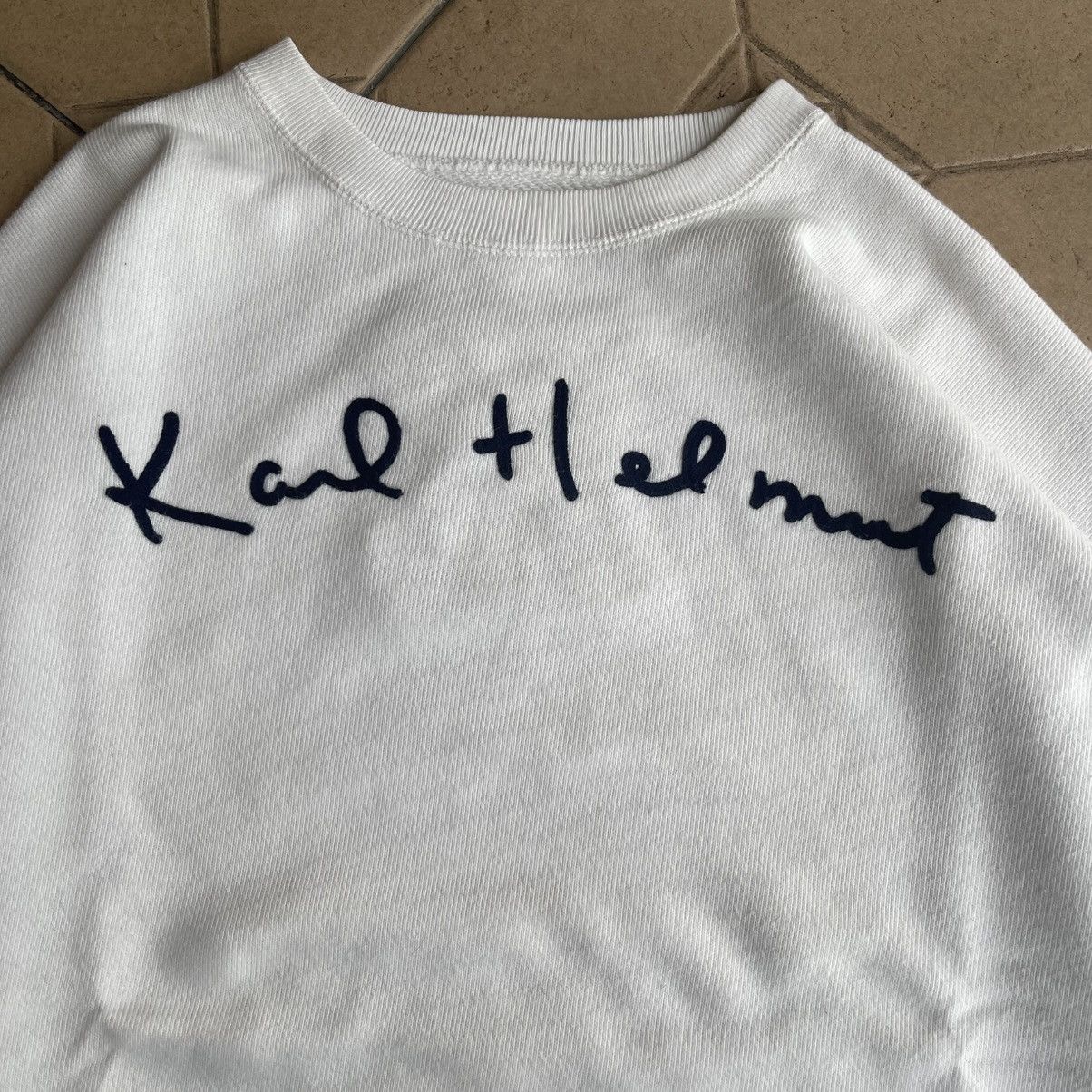 Designer × Japanese Brand × Karl Helmut Karl Helmut Sweatshirt Size US XL / EU 56 / 4 - 2 Thumbnail