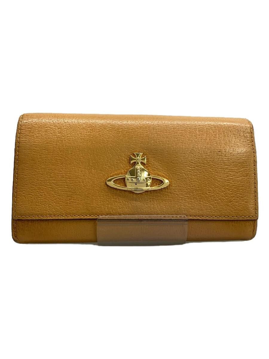 Vivienne Westwood Vivienne Westwood Plain Lthr Long Wallet Camel Size ONE SIZE - 1 Thumbnail