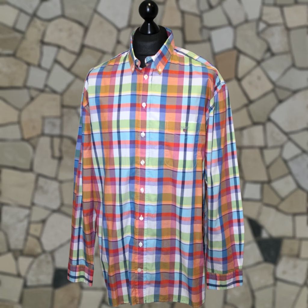 Gant GANT Madras Beach Poplin Shirt check regular fit XL Mens Size US XL / EU 56 / 4 - 1 Thumbnail