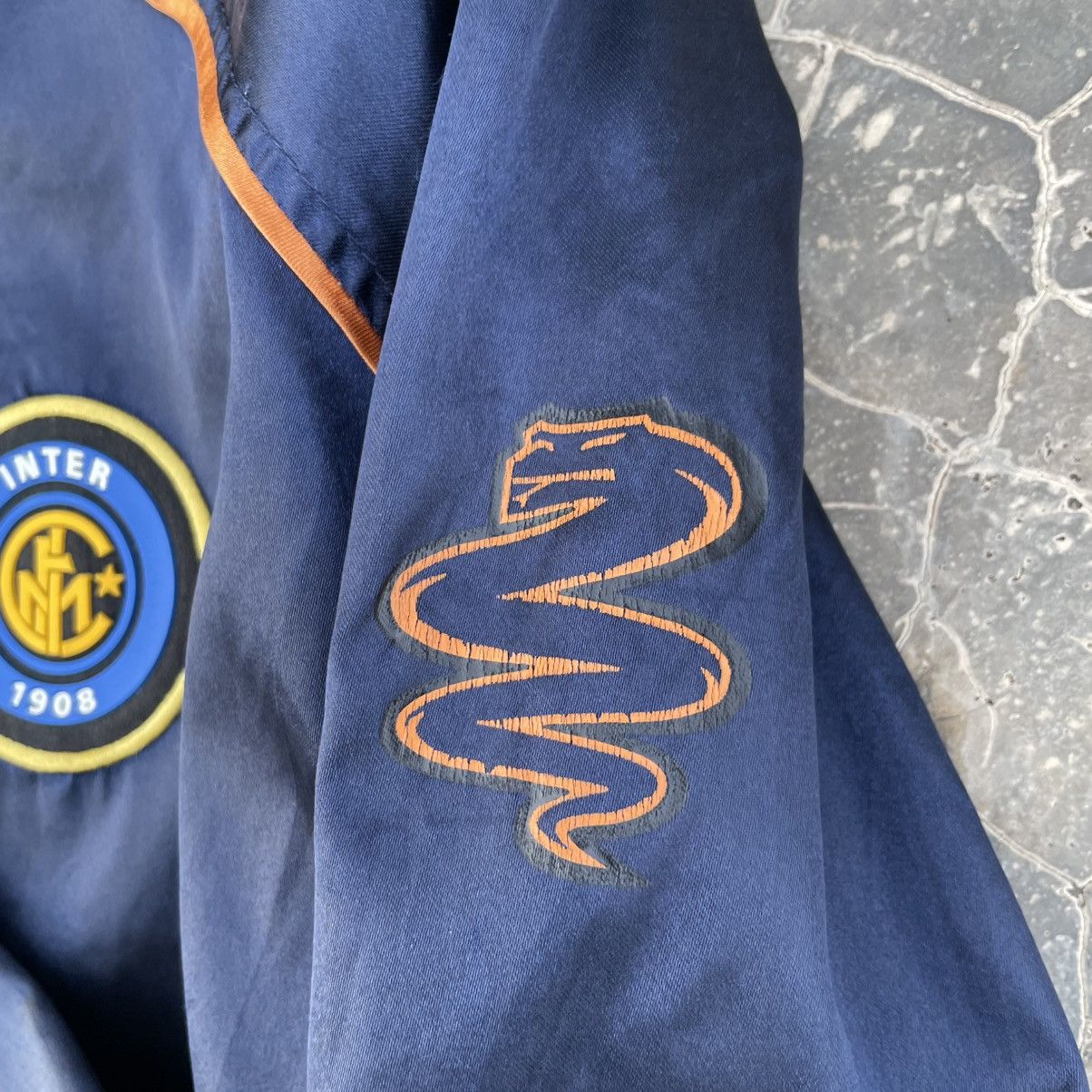 Nike Vintage 90's Nike Internazionale Inter Football Jacket Size US L / EU 52-54 / 3 - 6 Thumbnail