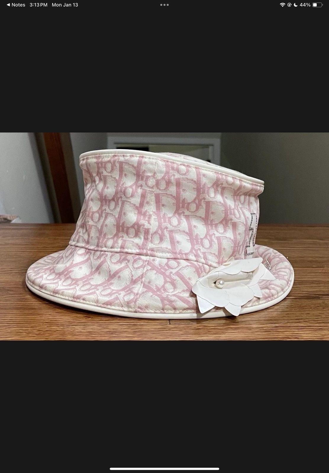 Dior Women’s Christian Dior Oblique Trotter Monogram Bucket Hat Size ONE SIZE - 6 Thumbnail