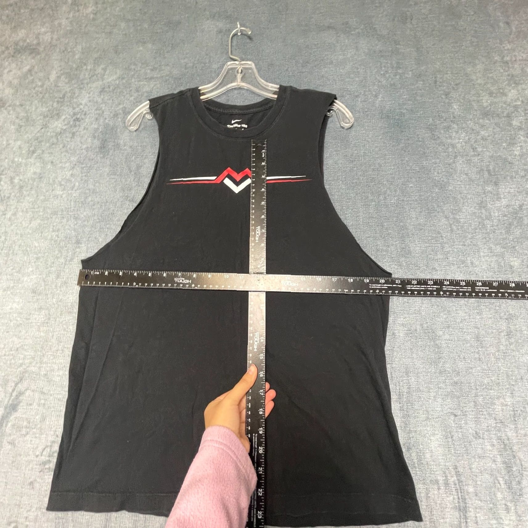 Nike Nike Mountain View Volleyball Club Tank Top Mens Medium Black Logo Workout Size US M / EU 48-50 / 2 - 6 Thumbnail