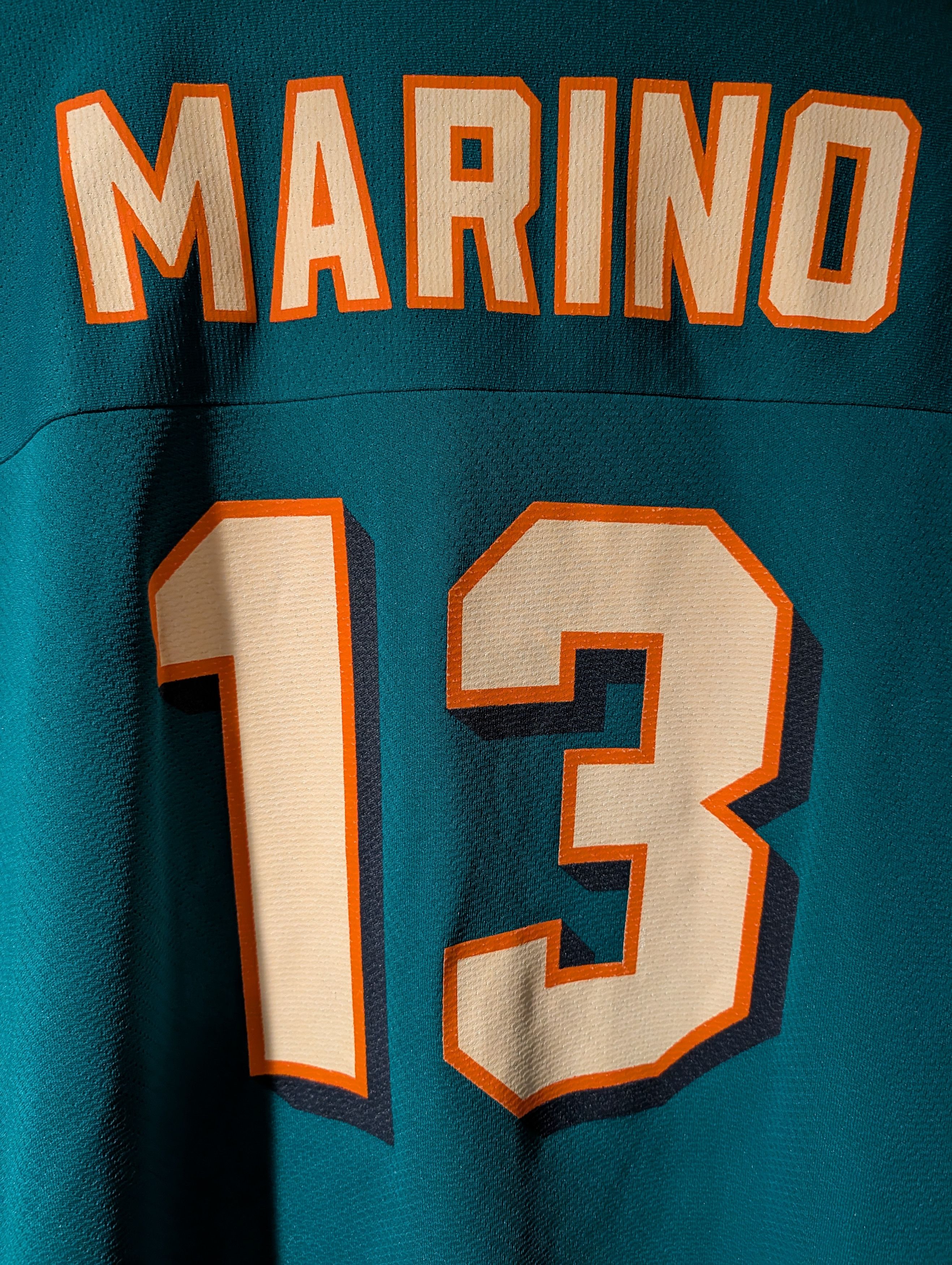 Logo 7 Vintage MIAMI DOLPHINS NFL Jersey DAN MARINO Logo 7 EUC Size US XXL / EU 58 / 5 - 2 Thumbnail