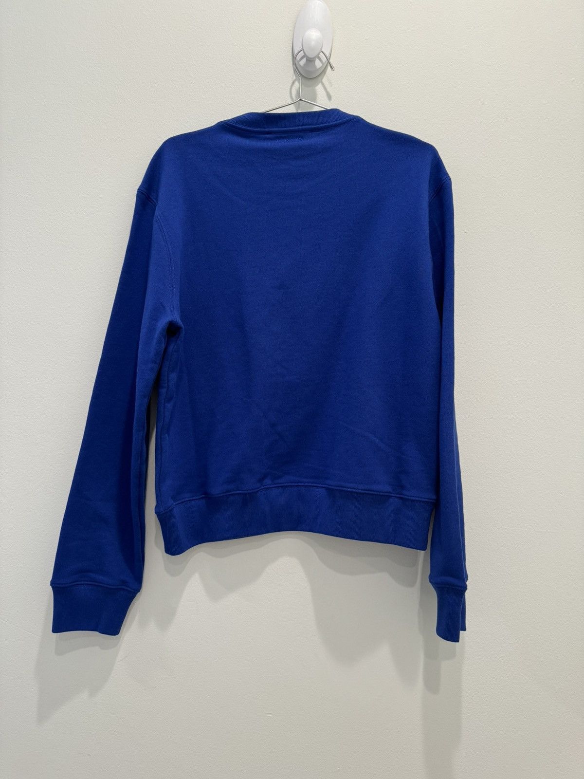 Lanvin FINAL DROP crib lace embroidered logo sweatshirt Klein blue Size US S / EU 44-46 / 1 - 2 Thumbnail