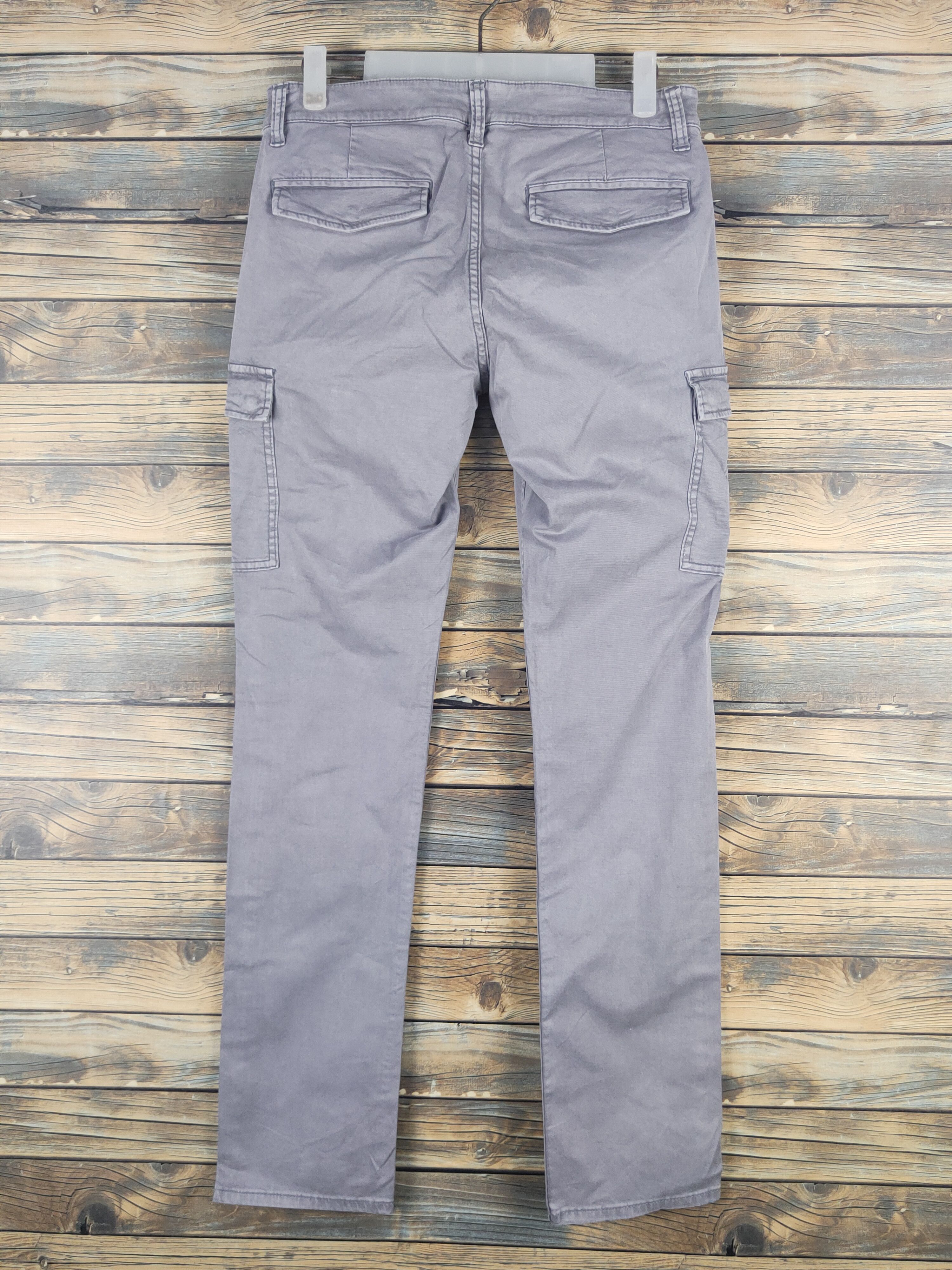 Japanese Brand DL Uniqlo Gray Multipocket Tactical Cargo Pants #1528 Size 28" / US 6 / IT 42 - 7 Thumbnail