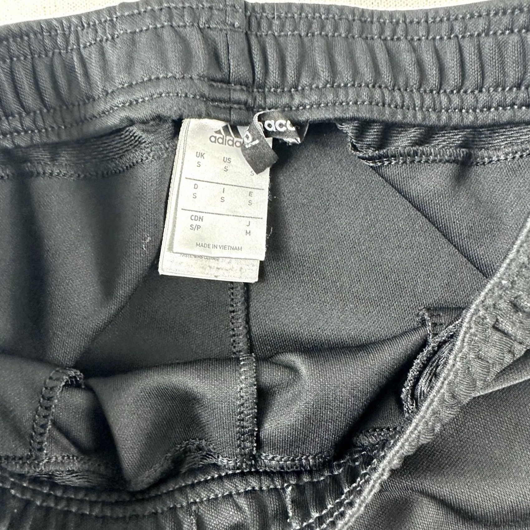 Adidas VINTAGE? No. Adidas Track Pants Mens Small Black Climalite 3 Stripes Active Gym Pants Men S Black Tracks 3 Stripes Gym Training Size US 29 - 6 Thumbnail