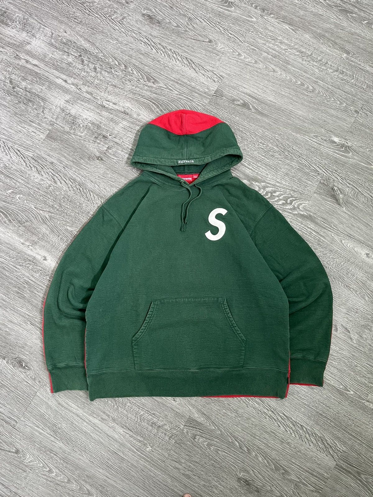 Supreme Supreme S Logo Split Hooded Sweatshirt F/W2021 Size US XL / EU 56 / 4 - 1 Thumbnail