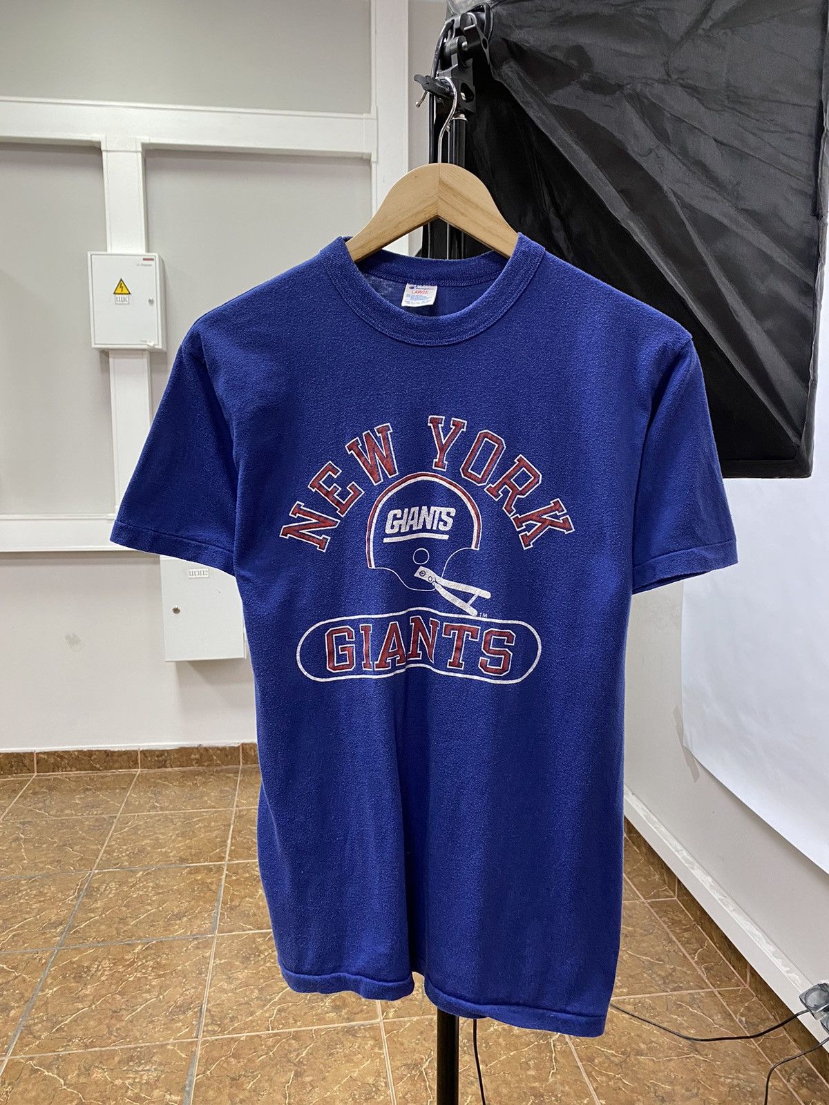Champion 🇺🇸🏈 Vintage 80s Champion New York Giants Football T-shirt Size US L / EU 52-54 / 3 - 1 Thumbnail