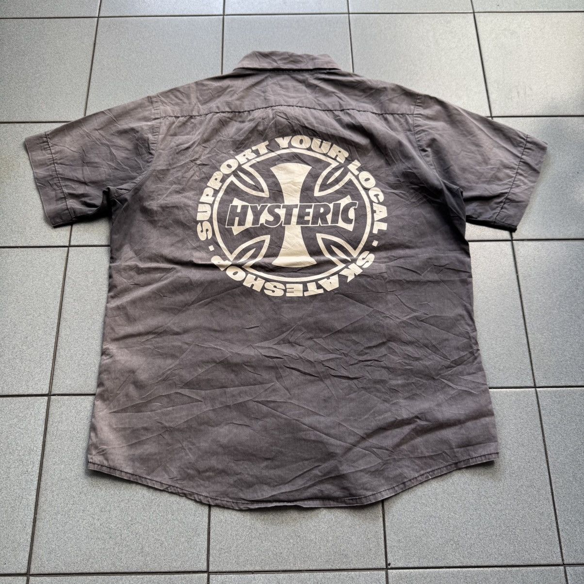 Hysteric Glamour Hysteric Glamour Support Your Local Skateshop Workshirt Size US S / EU 44-46 / 1 - 5 Thumbnail