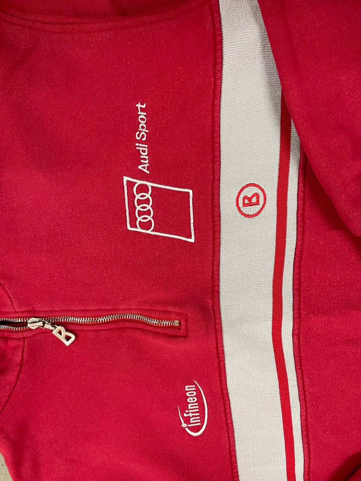 Bogner Vintage Bogner x Audi 1/4 Zip Sweatershirt Size US L / EU 52-54 / 3 - 4 Thumbnail