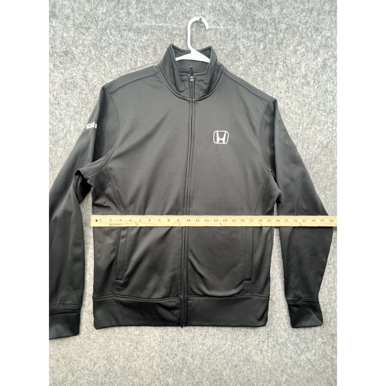 Honda Sport-Tek Soft Shell Jacket Black Unisex Size S Sport-Tek Honda Gillman Logo Medical, Automotive, or Professional Workwear (No Personalization) Size US S / EU 44-46 / 1 - 2 Thumbnail