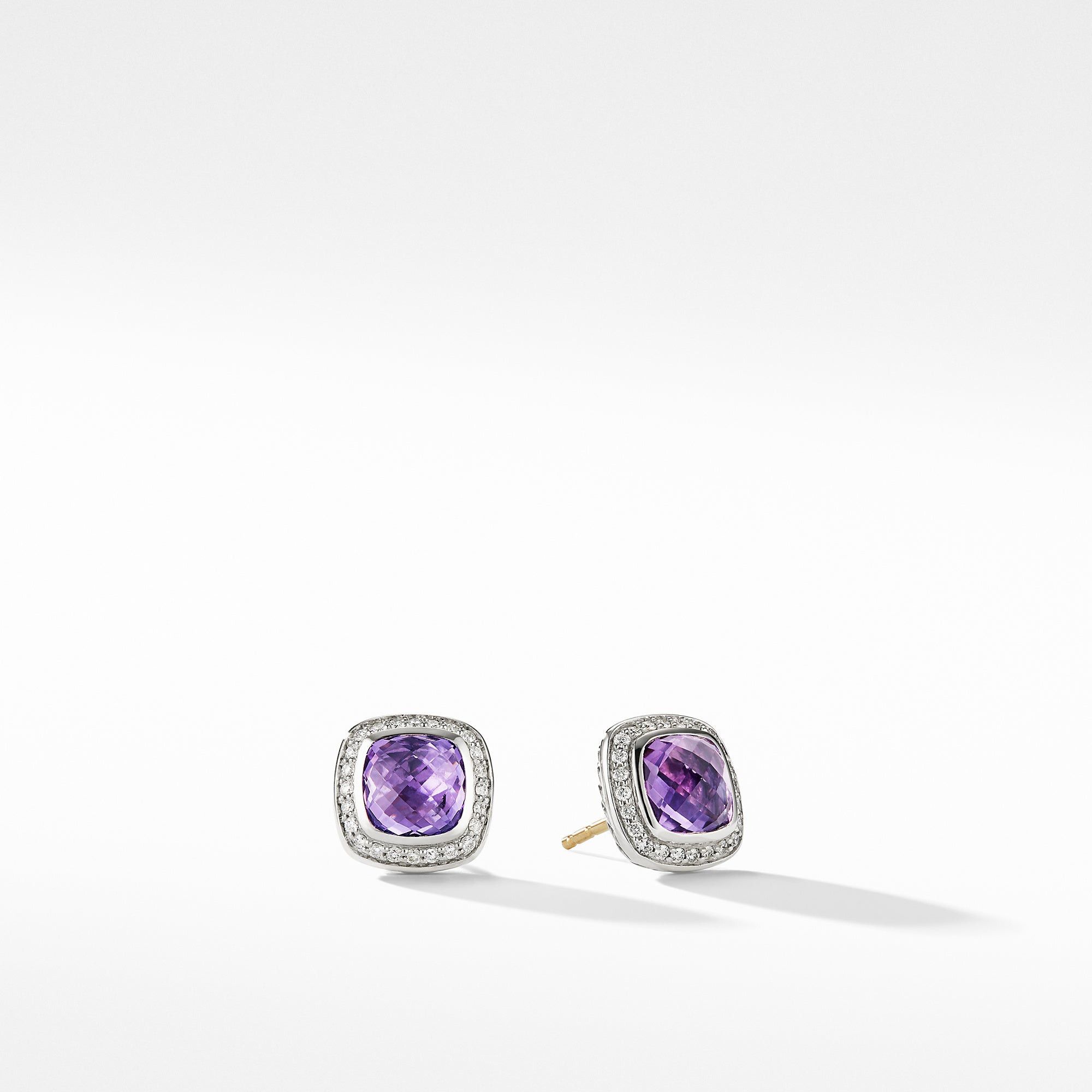 David Yurman o1w1db10525 E12310D Earrings in Silver with Diamond Size ONE SIZE - 1 Thumbnail