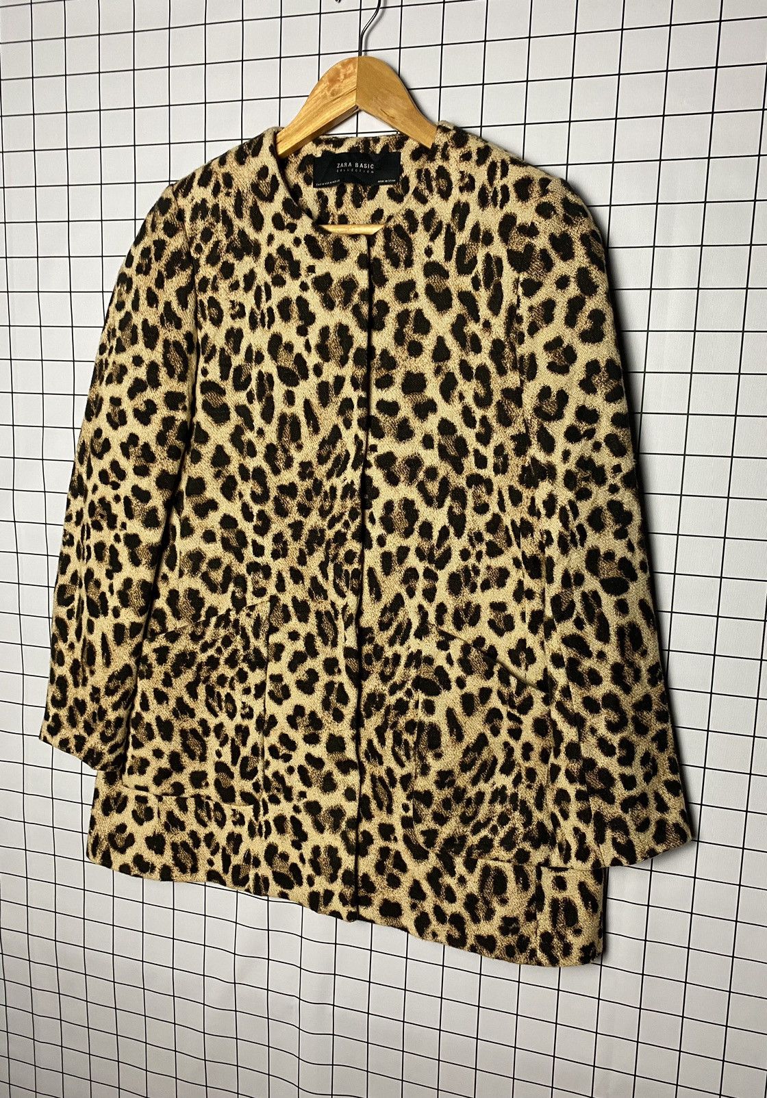 Zara Vintage Zara Collection Leopard Jacket Size M / US 6-8 / IT 42-44 - 3 Thumbnail
