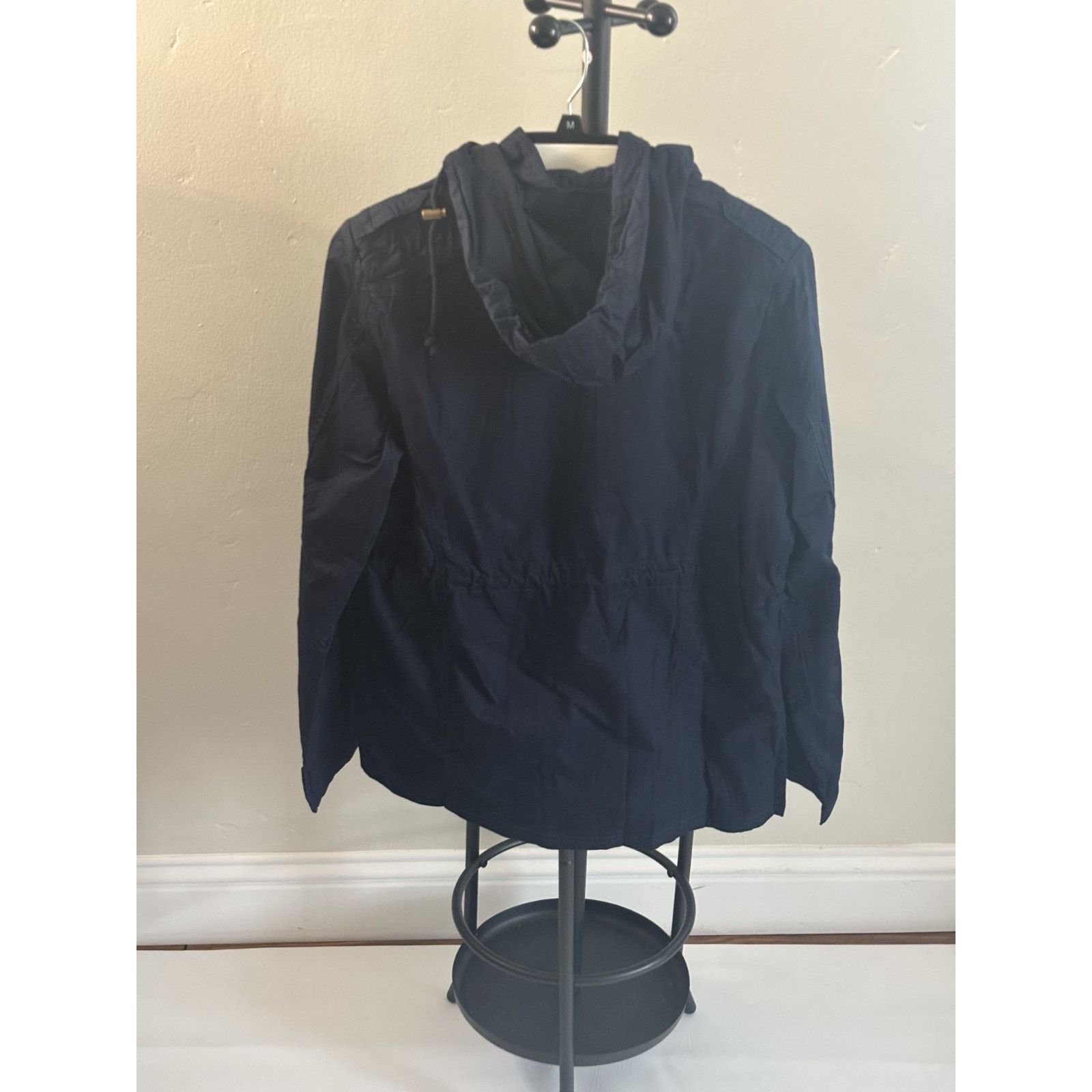 Lock & Co Hatters Lock and Love Anorak Detachable Hood L Army Jacket Blue NWT Size L / US 10 / IT 46 - 2 Thumbnail