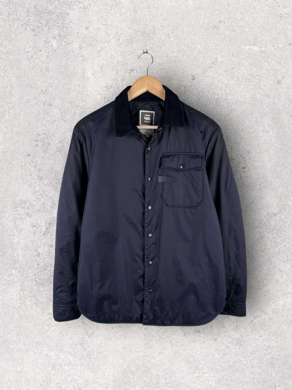 G-Star G star Raw Davin Padded Overshirt Jacket Size US L / EU 52-54 / 3 - 1 Thumbnail