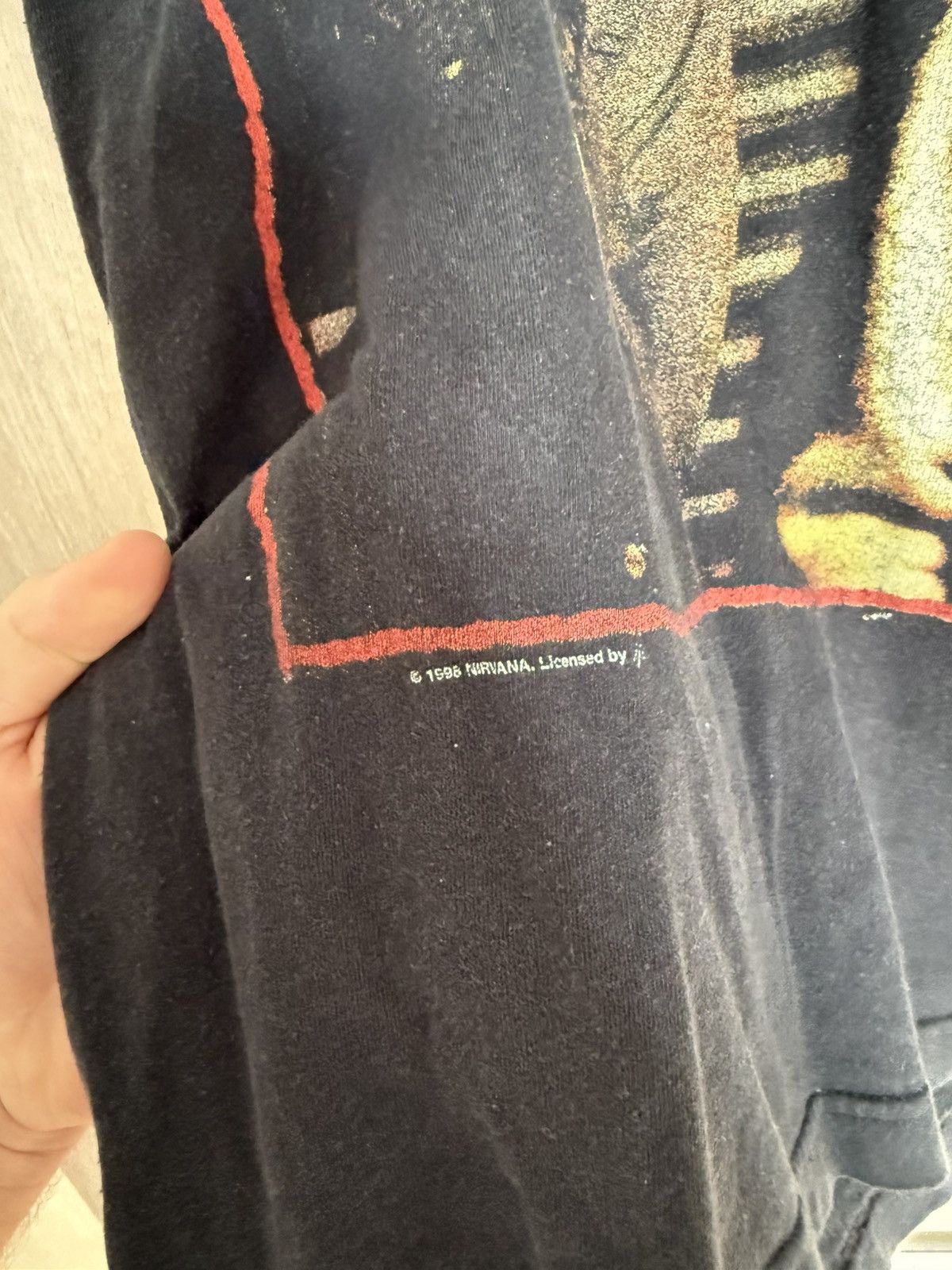 Nirvana 1998 Nirvana Flipper Kurt Cobain Size US M / EU 48-50 / 2 - 3 Thumbnail
