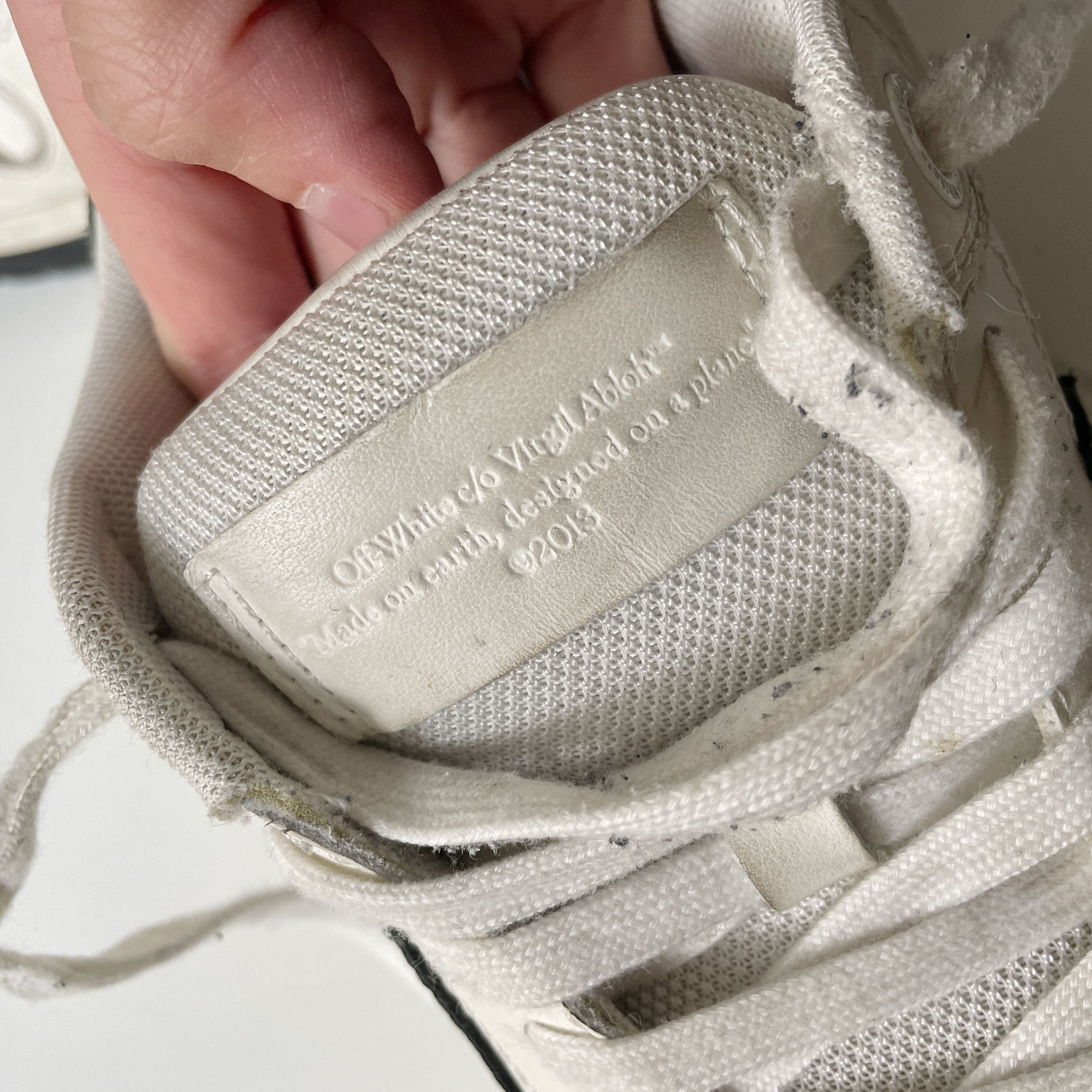 Off-White Off-White Out of Office ' White, Black ' Size 45 Size US 12 / EU 45 - 7 Thumbnail