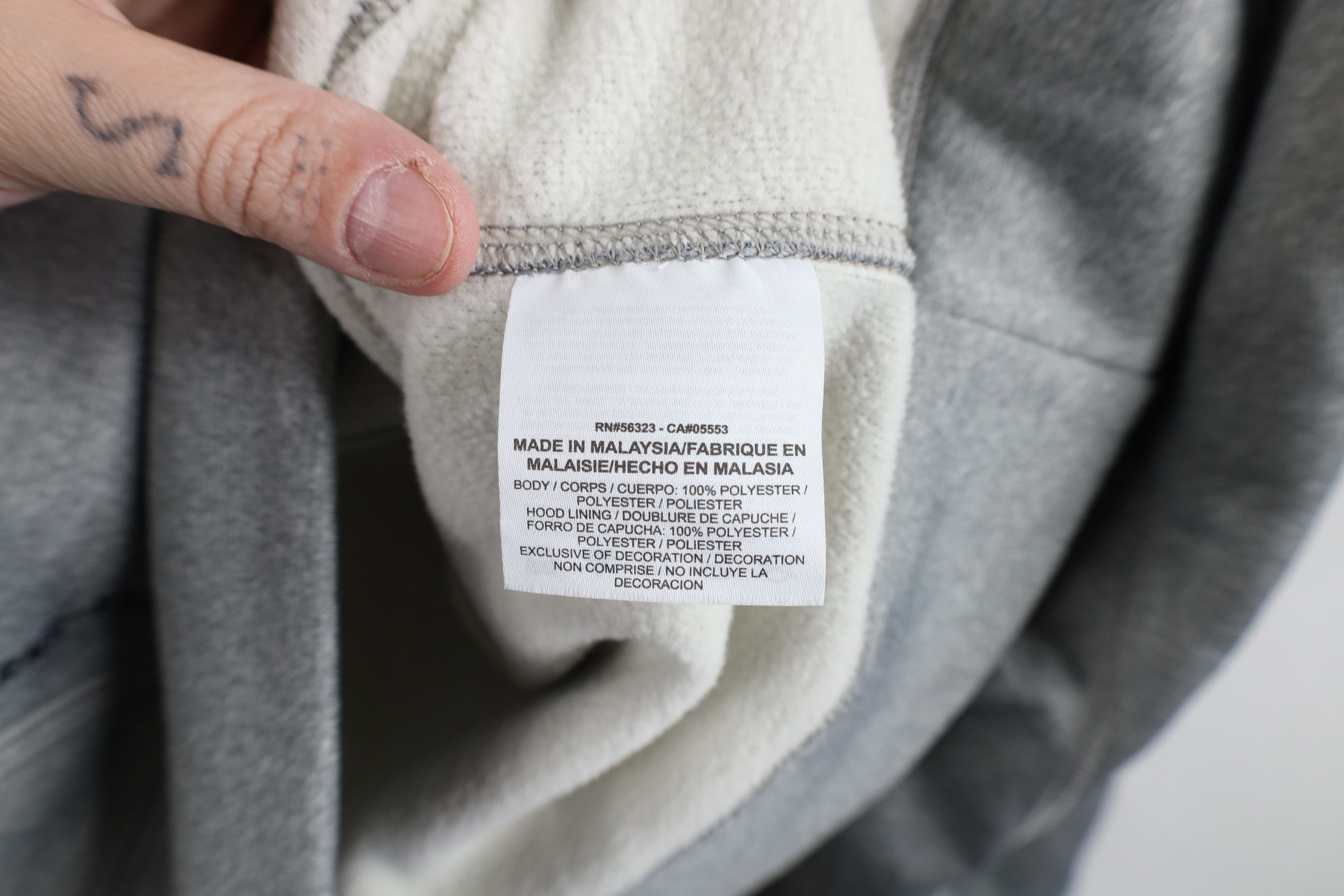 Nike × Vintage Nike Therma Fit Ohio State University Football Hoodie Gray Size US L / EU 52-54 / 3 - 11 Thumbnail