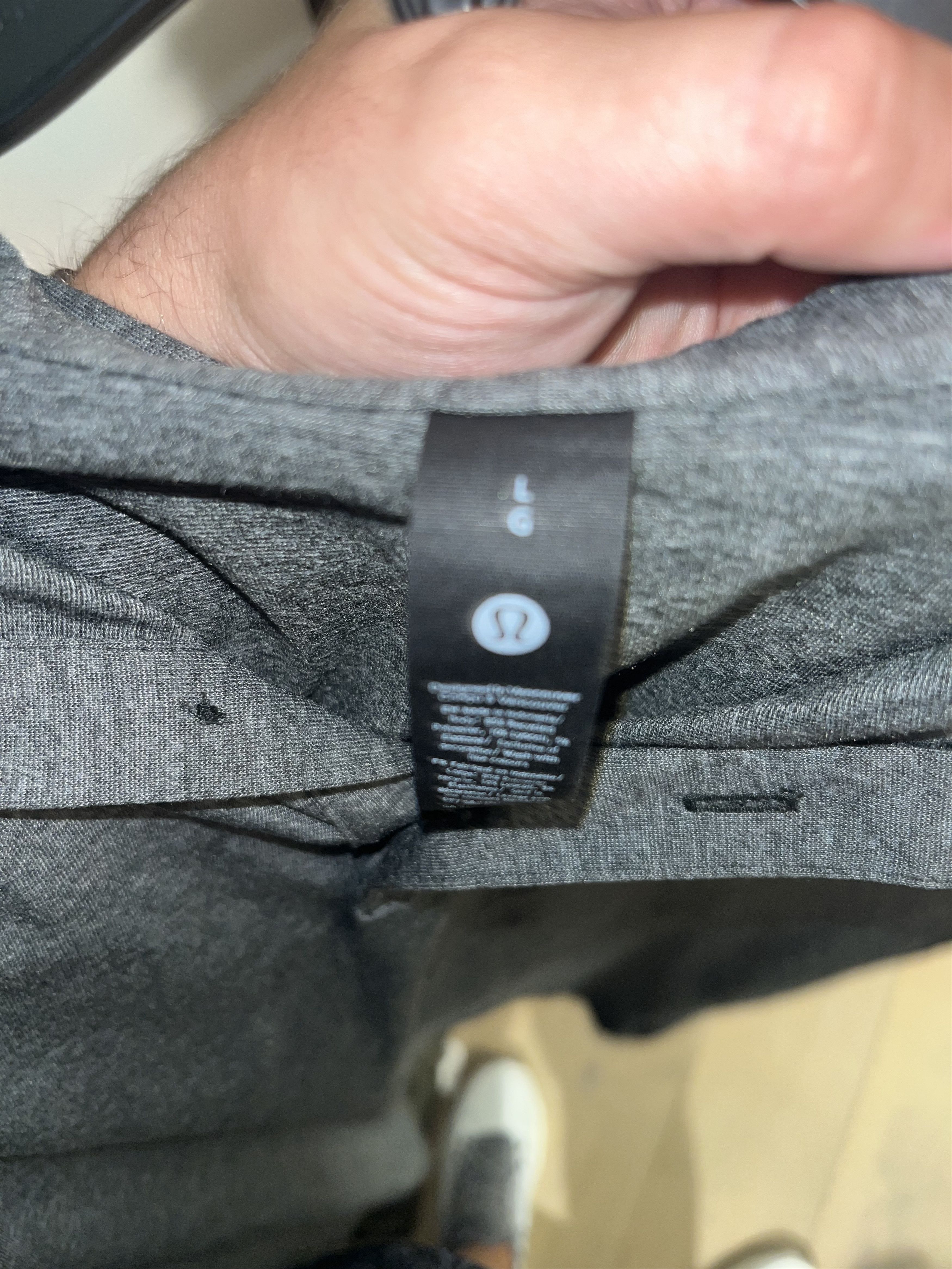 Lululemon Grey Polo Size US L / EU 52-54 / 3 - 3 Thumbnail