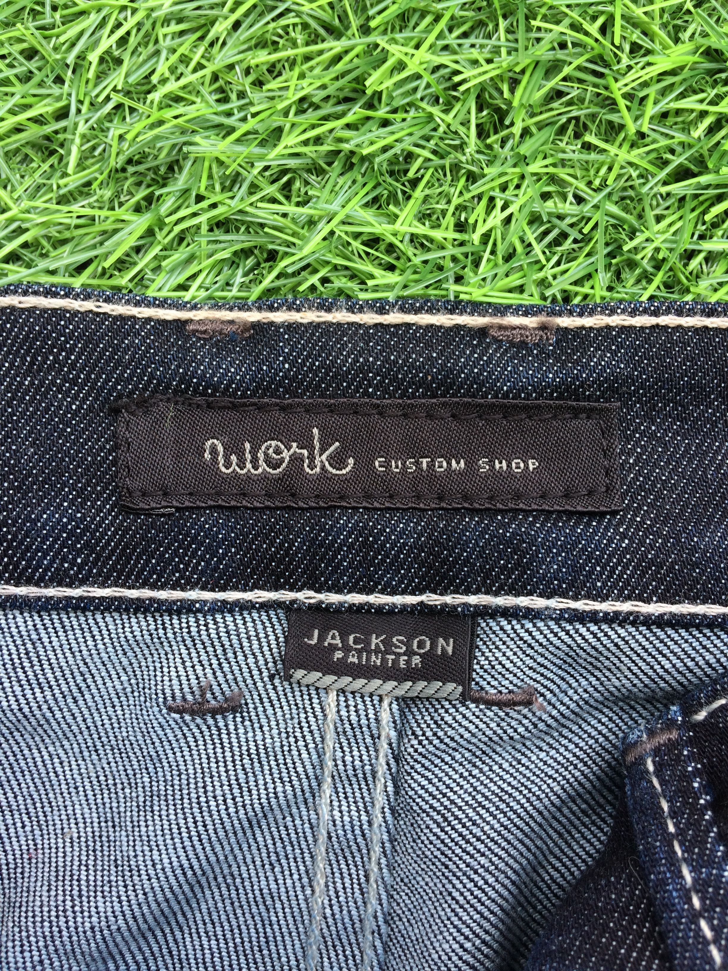 Designer Work Jackson Painter Bootcut Jeans Pants D-893 Size 27" / US 4 / IT 40 - 12 Thumbnail