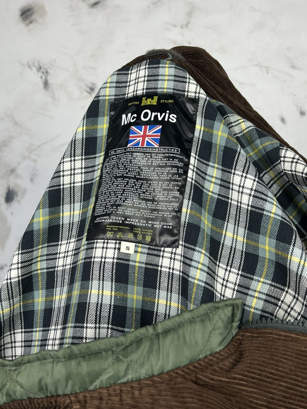 Orvis Vintage mc. Orvis Waxed Jacket Hooded Size S - M Size US S / EU 44-46 / 1 - 7 Thumbnail