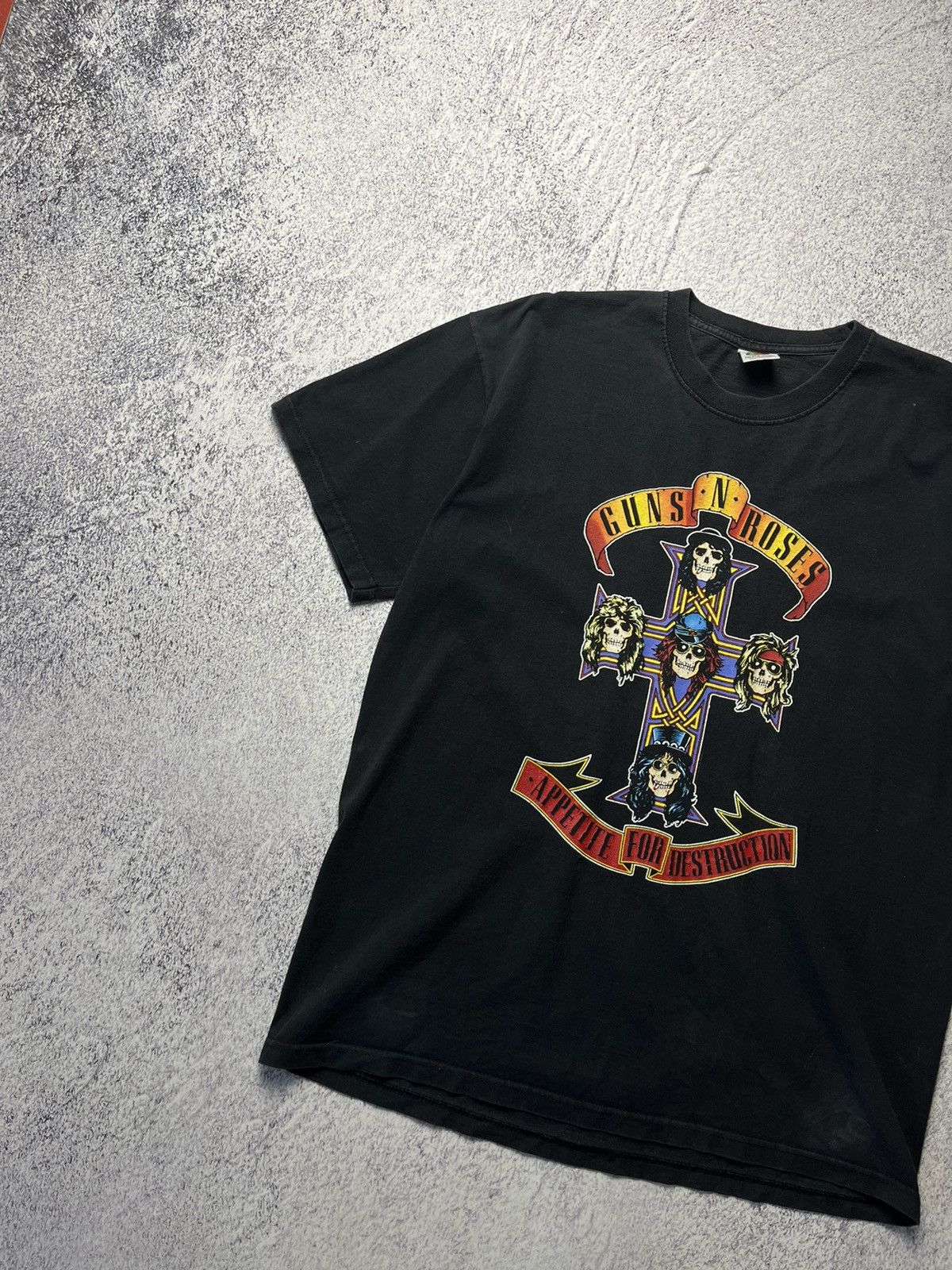Band Tees GNR Appetite For Distruction Promo Cross T shirt Y2K tee L Size US L / EU 52-54 / 3 - 6 Thumbnail