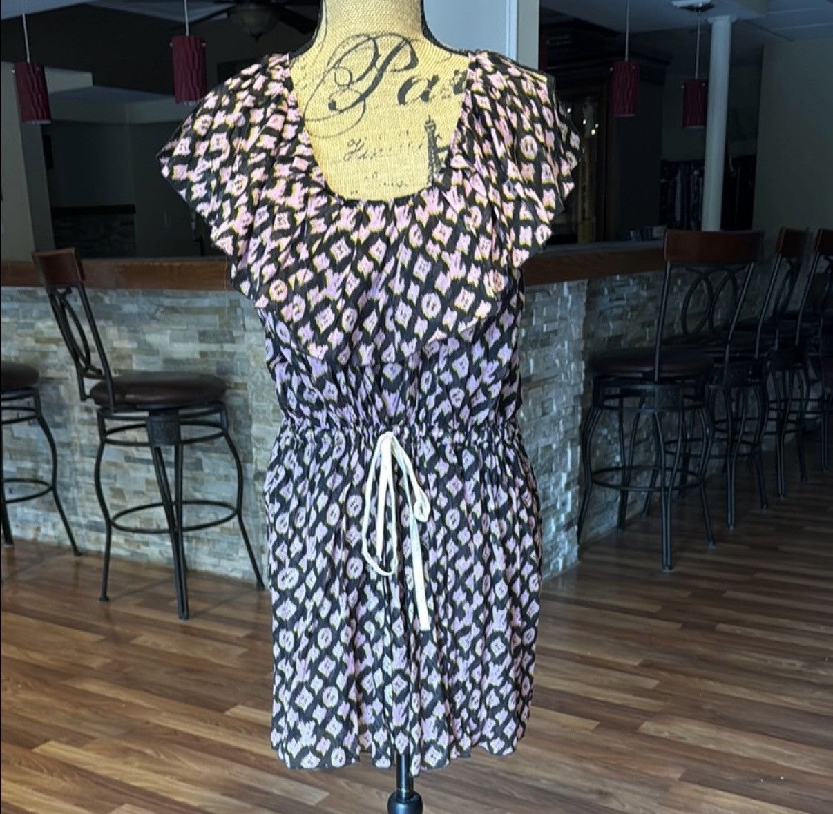 Louis Vuitton Louis Vuitton size 38 Italian monogram drawstring dress Size XS / US 0-2 / IT 36-38 - 1 Thumbnail