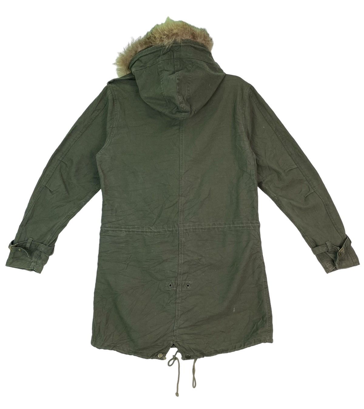 Avirex × Vintage Avirex fur mink hooded fishtail parka military jacket Size US M / EU 48-50 / 2 - 5 Thumbnail