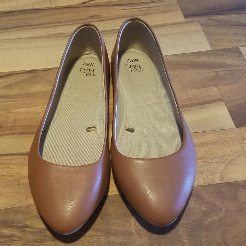 Designer NWOT Time and Tru Slip Ons Size 7 1/2 Wide Size US 7.5 / IT 37.5 - 2 Thumbnail