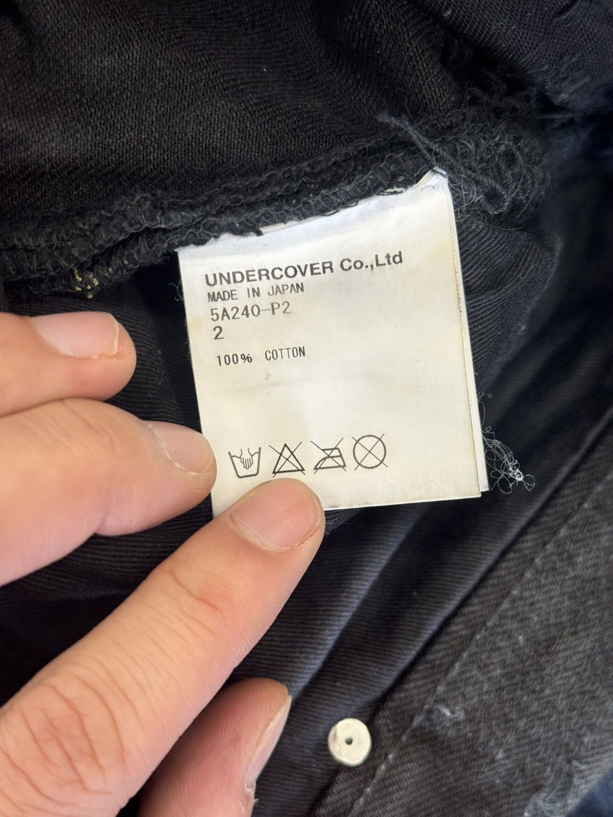 Undercover Undercover 85 denim like new Size US 31 - 4 Thumbnail