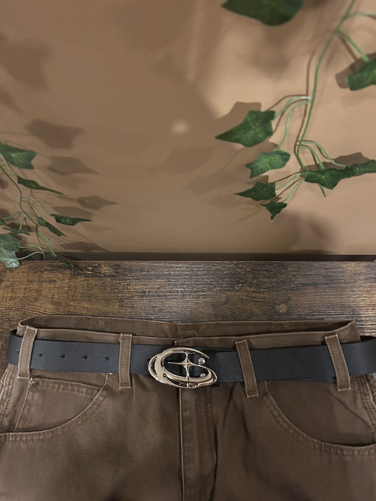 Other CUSTOM Y2K Black Belt Size ONE SIZE - 3 Thumbnail