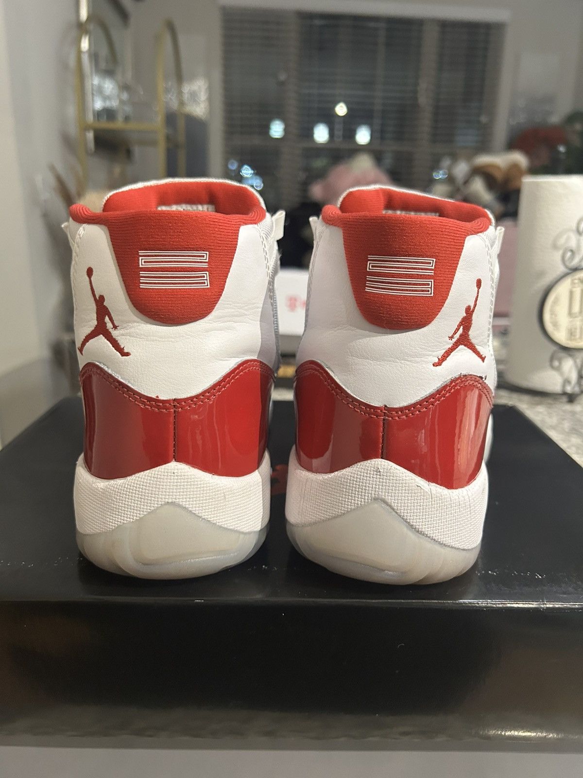 Jordan Brand Nike Air Jordan 11 Retro Cherry Mens Shoes | Size 9 Size US 9 / EU 42 - 5 Thumbnail
