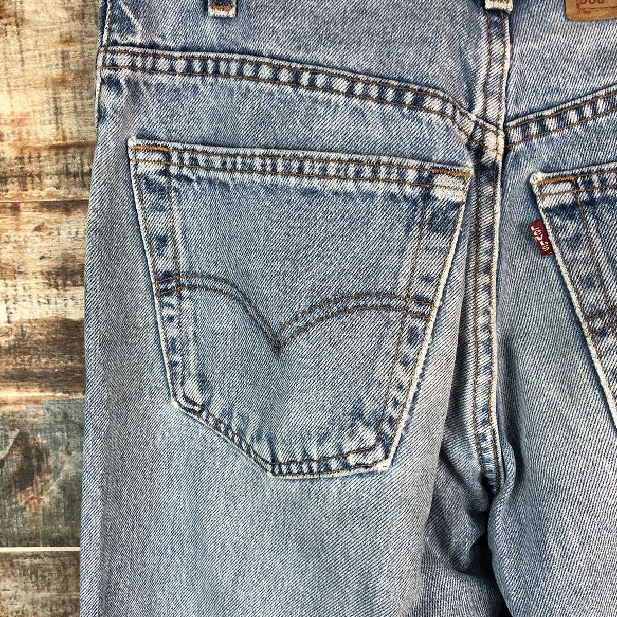 Levi's DL Levis 560 Blue Distressed Denim Pants #C142 Size US 30 / EU 46 - 17 Thumbnail