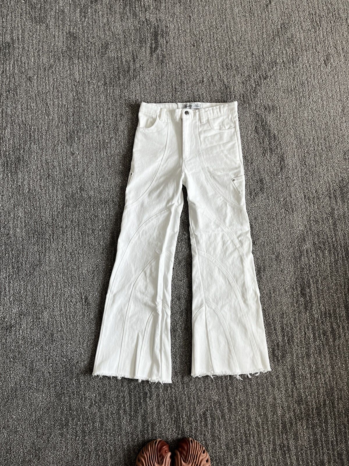 Handmade × Japanese Brand MysteryMan Spiral Denim Size US 30 / EU 46 - 1 Thumbnail