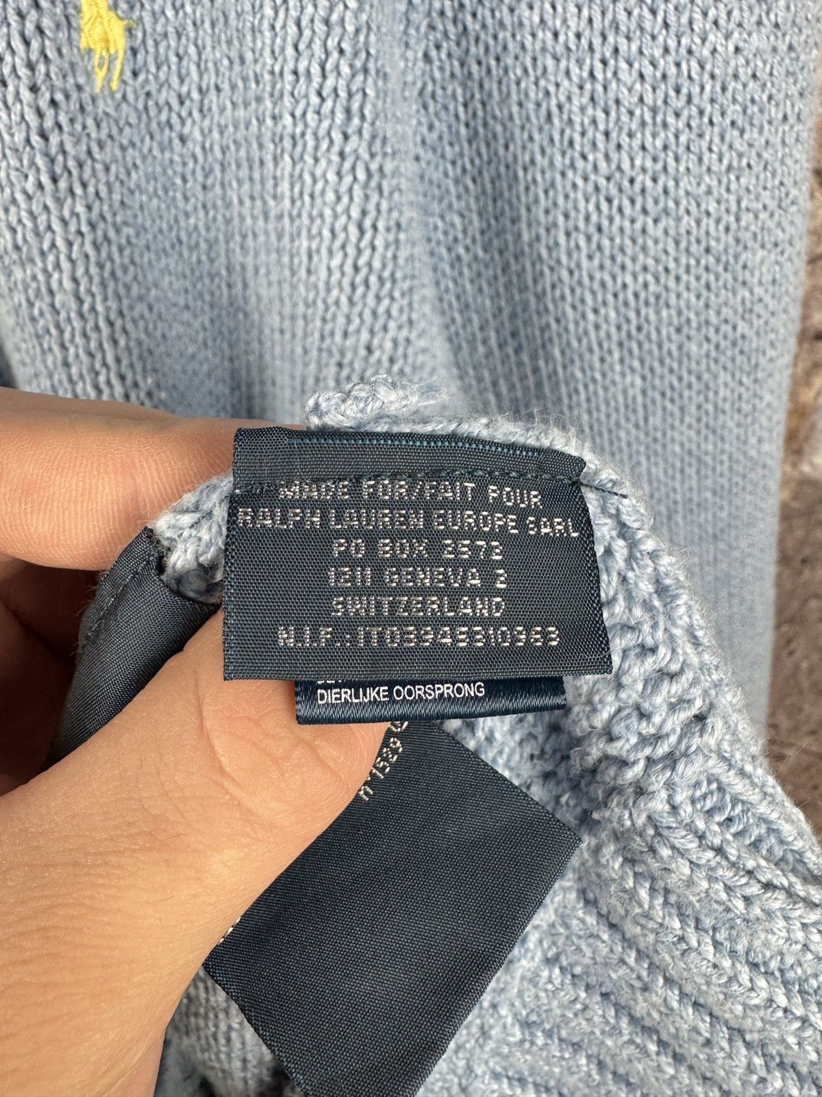 Polo Ralph Lauren Mens Polo Ralph Lauren Vintage Sweater Pullover 1/4 Zip Size US XXL / EU 58 / 5 - 10 Thumbnail