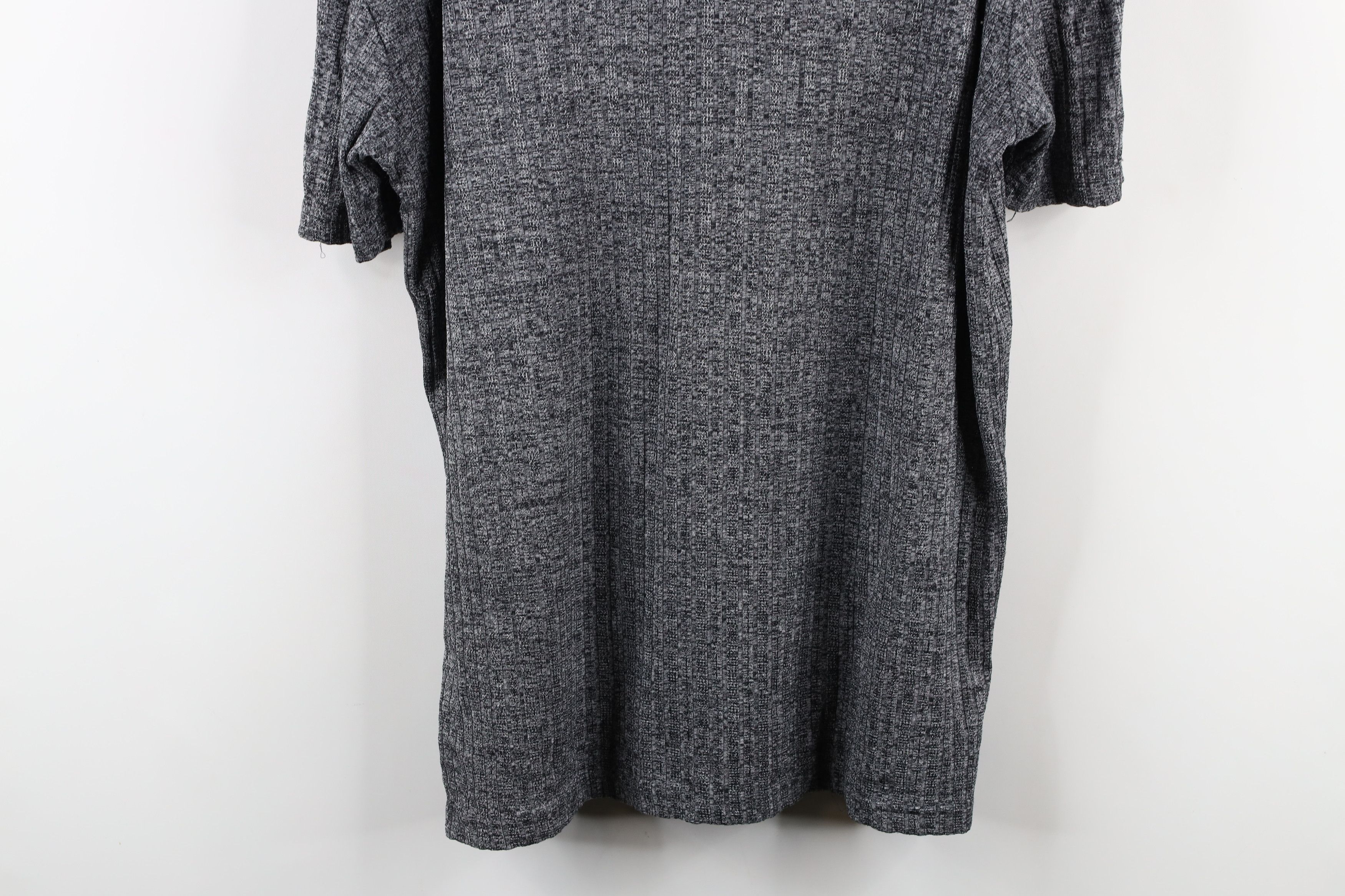 Vintage Vintage 90s Streetwear Ribbed Knit Half Zip Dance Rave Polo Size US XL / EU 56 / 4 - 10 Thumbnail