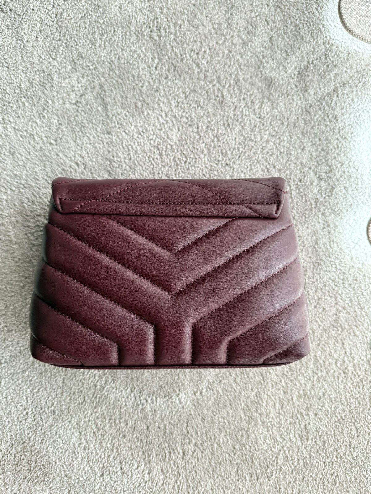 Yves Saint Laurent Saint Laurent Bordeaux Loulou Toy Crossbody Bag Size ONE SIZE - 9 Thumbnail