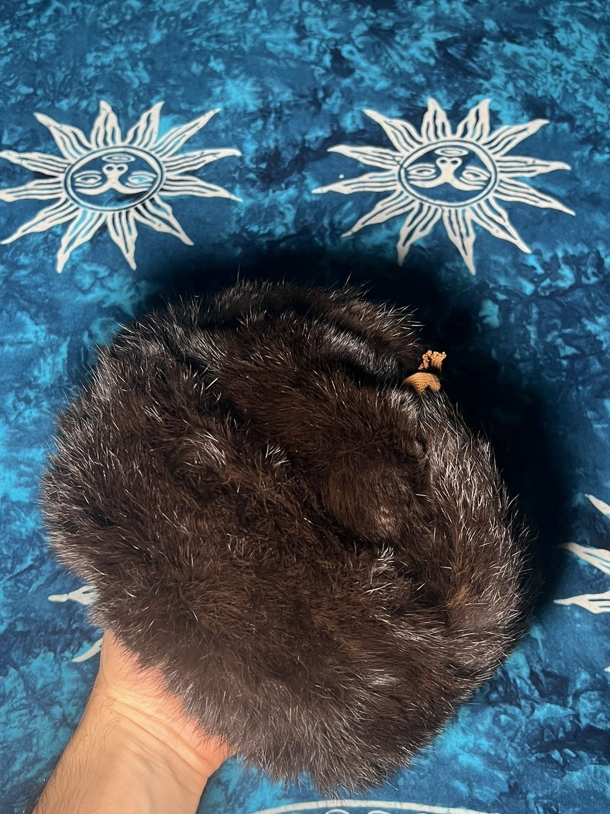 Vintage Vintage Y2K Ushanka trapper rabbit leather hat rare🔥 Size ONE SIZE - 17 Thumbnail